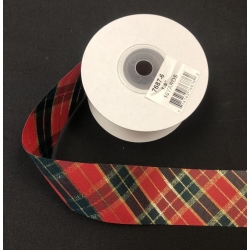 Plaid Ribbon 1.5" 10y.